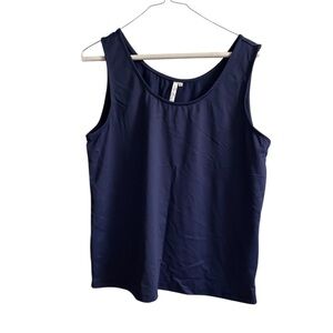 Lulu-B Classic Blue Tank Top Large